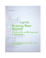 Nursing Peer Review, Second Edition: A Practical, Nonpunitive Approach to Case Review